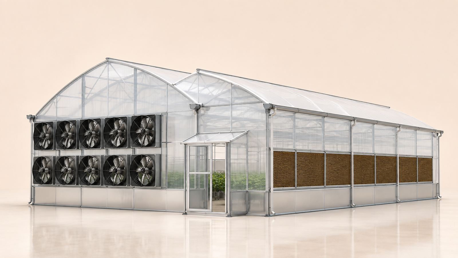 Fan-Pad Greenhouse
